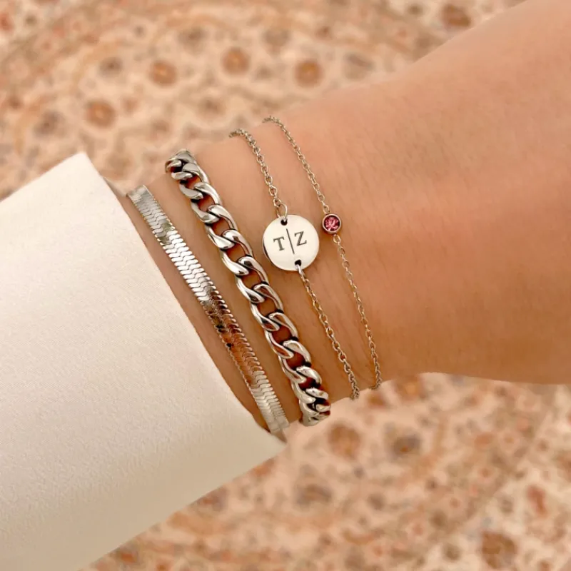 Finaste Birthstone Armband New