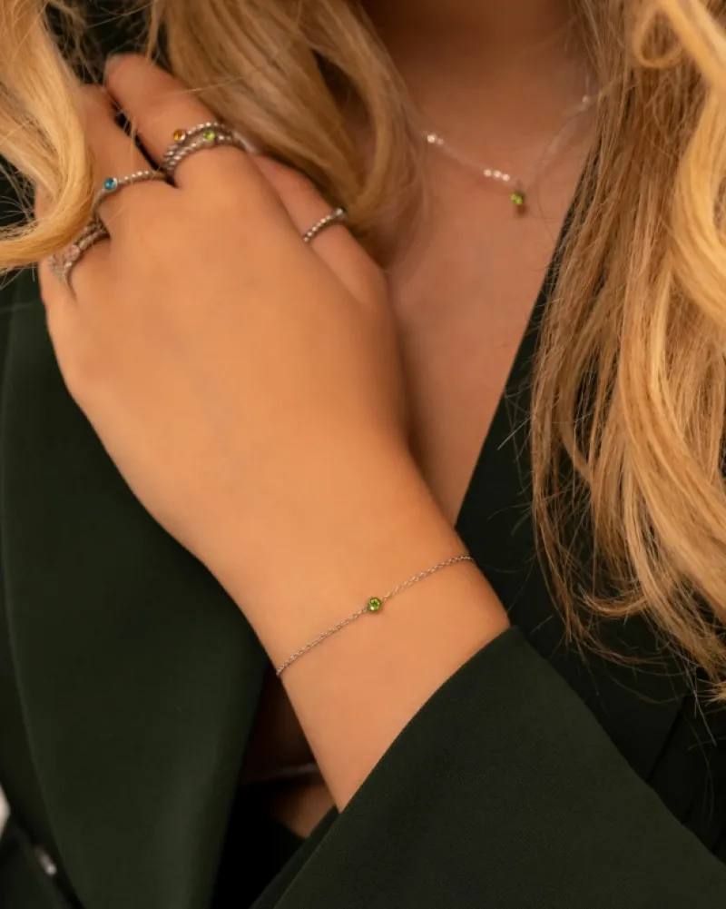Finaste Birthstone Armband New