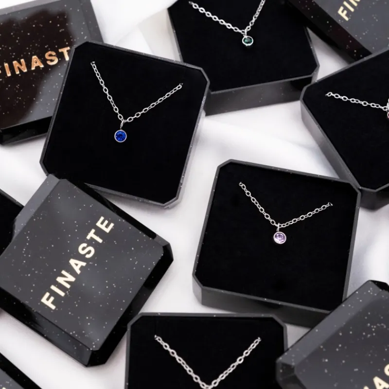 Finaste Birthstone Ketting Sale