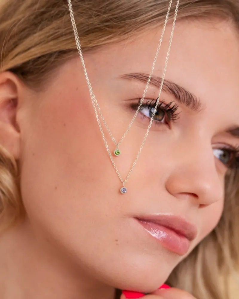 Finaste Birthstone Ketting Sale