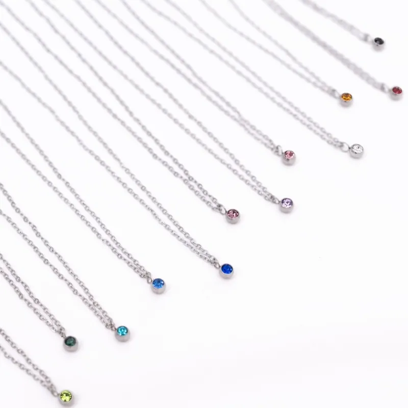Finaste Birthstone Ketting Sale