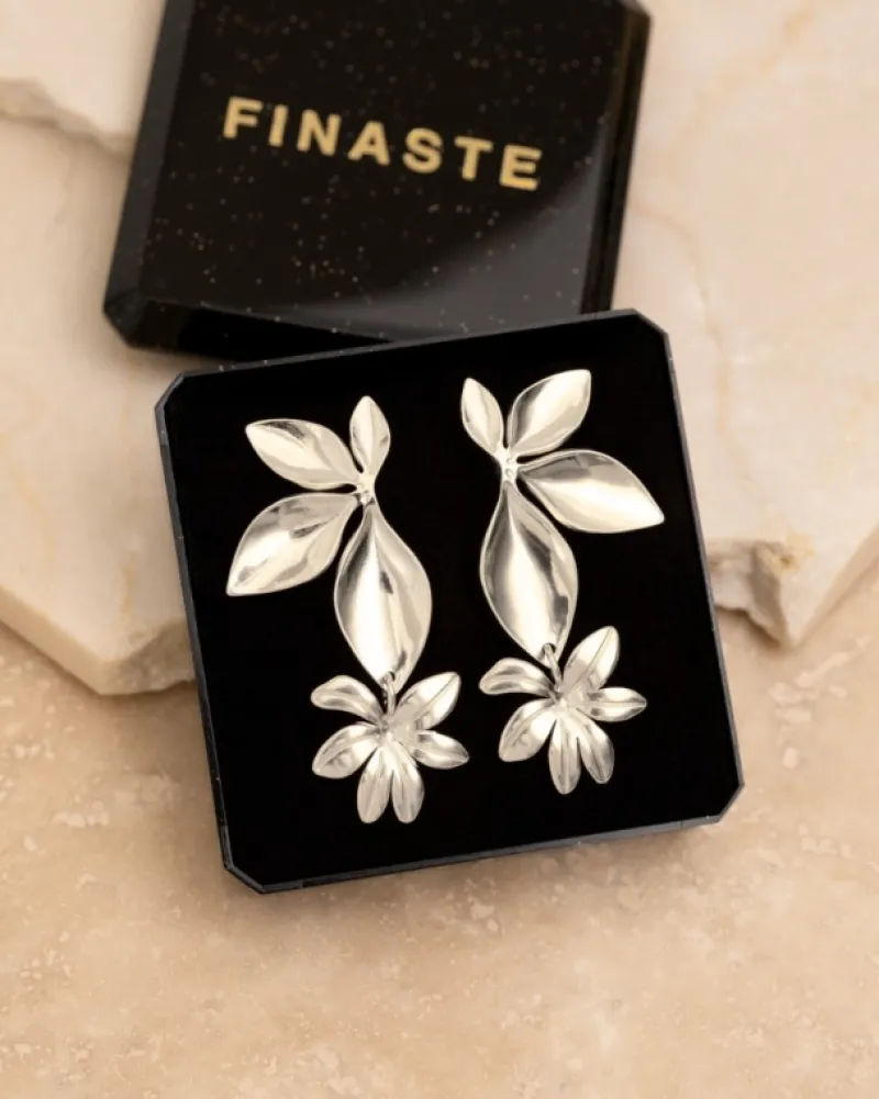 Finaste Bloem oorbellen boho New