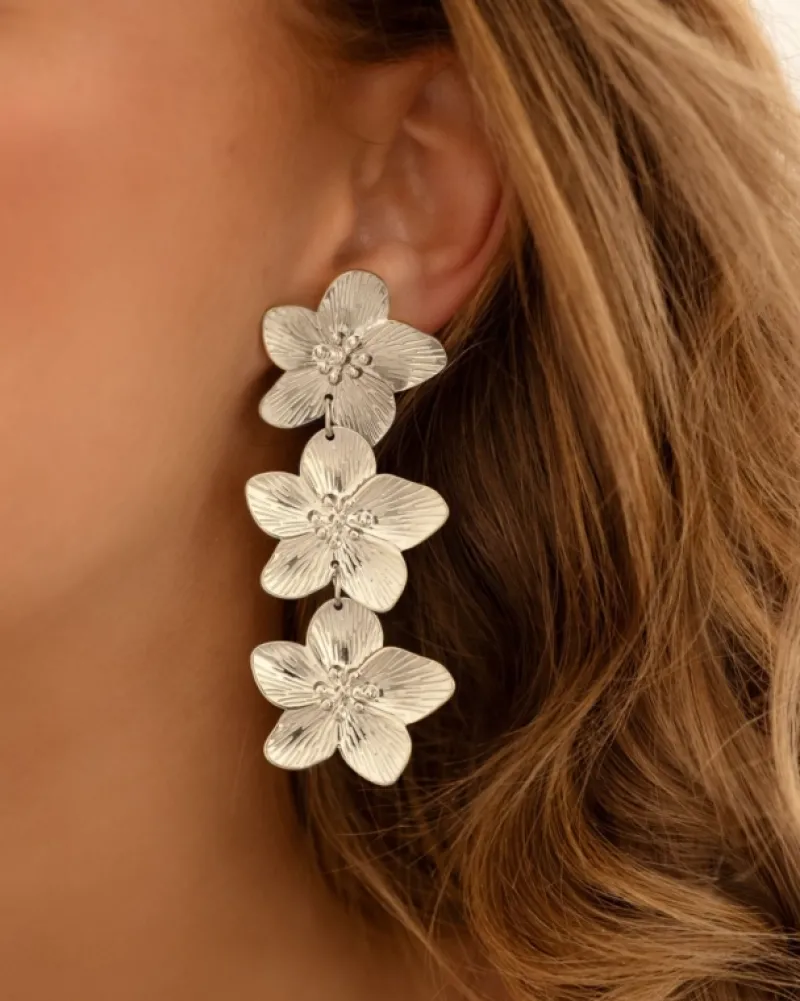 Finaste Bloem oorbellen statement Discount