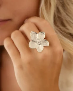 Finaste Bloem ring Discount