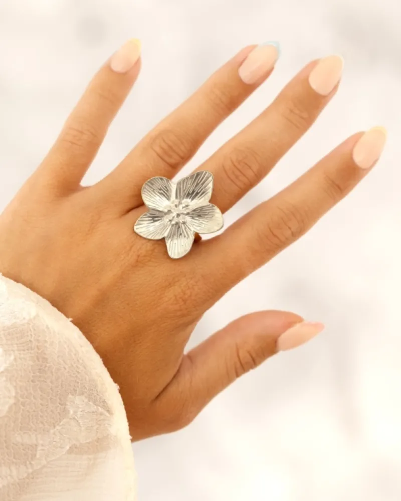 Finaste Bloem ring Discount