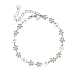 Finaste Bloemetjes armband trendkleuren Outlet