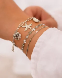 Finaste Bloemetjes armband trendkleuren Outlet
