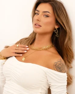 Finaste Boho Ketting Little Coins Verguld Online