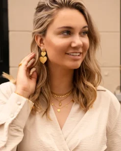 Finaste Boho Ketting Little Coins Verguld Online