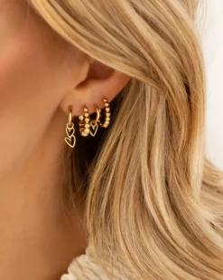 Finaste Boho oorringetjes goudkleurig Hot