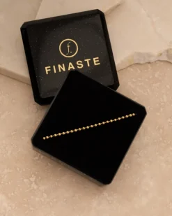 Finaste Bolletjes Ketting Goudkleurig Discount