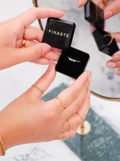 Finaste Bolletjes ring gold plated Online