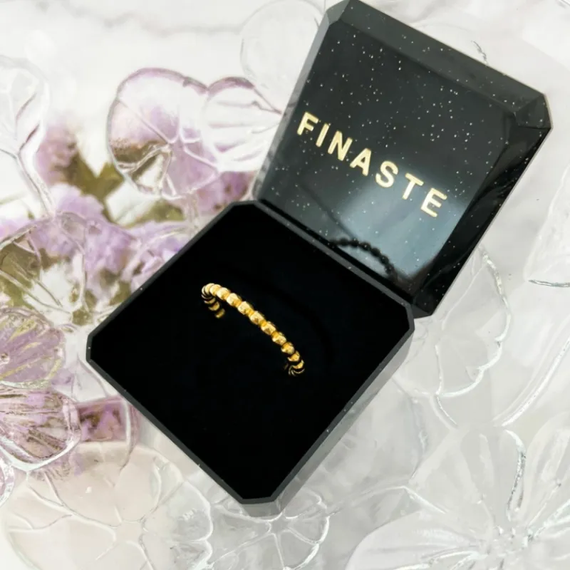 Finaste Bolletjes ring gold plated Online