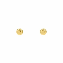 Finaste Bolletjes Stud Oorbellen goud kleurig Sale