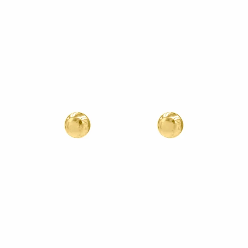 Finaste Bolletjes Stud Oorbellen goud kleurig Sale