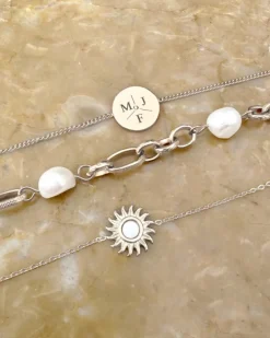 Finaste Chain and pearl bracelet Outlet