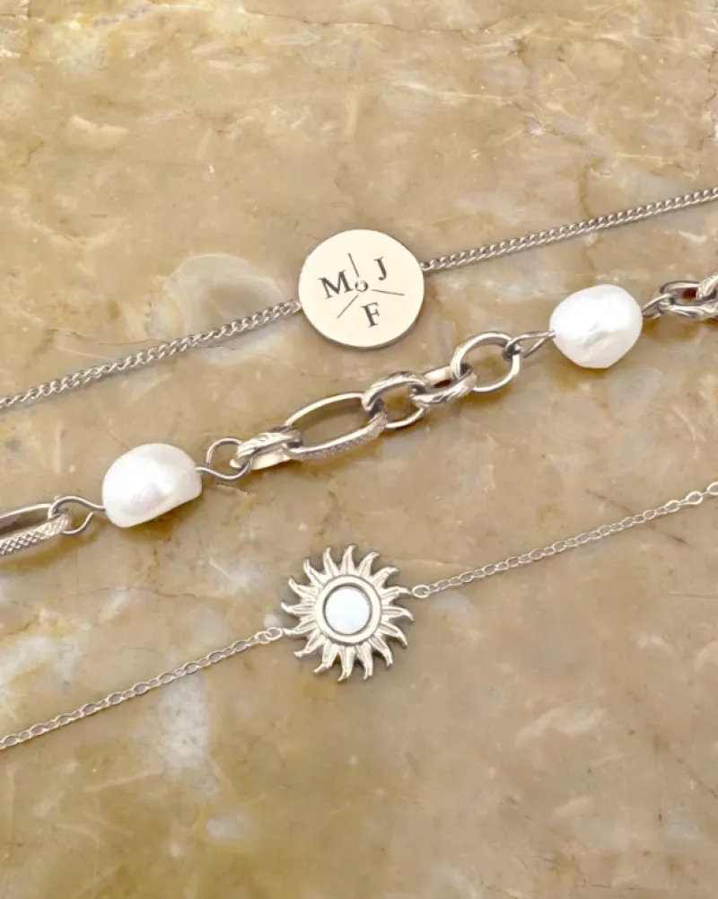 Finaste Chain and pearl bracelet Outlet