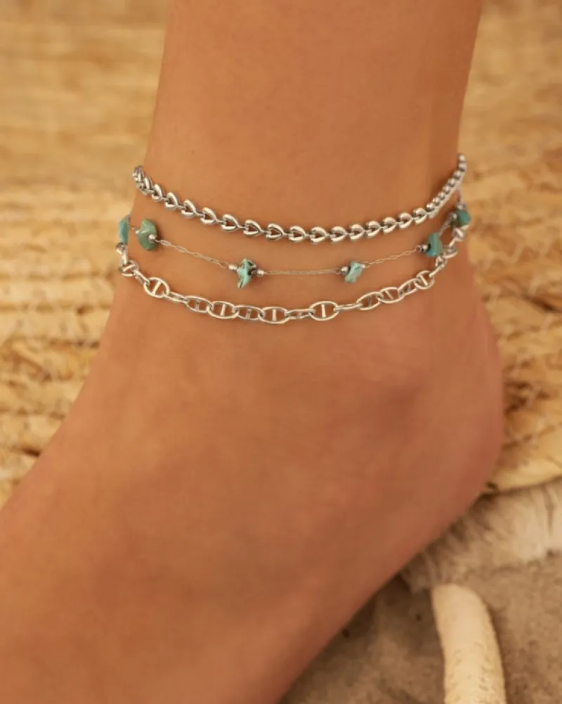 Finaste Chain enkelbandje eyecatcher mini Hot