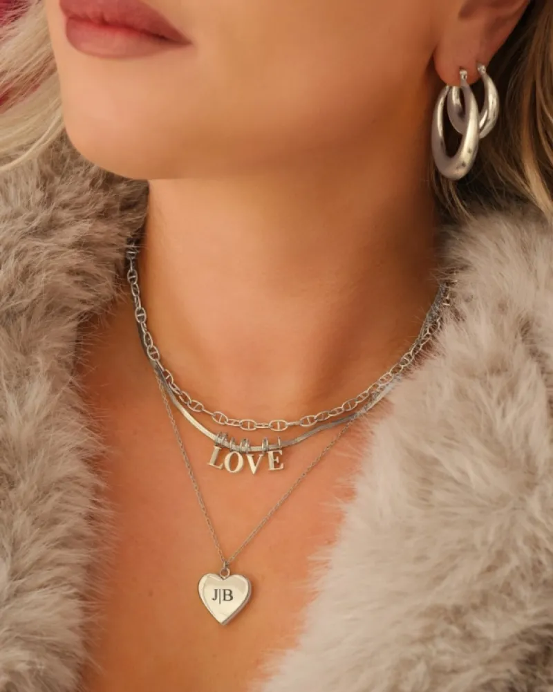 Finaste Chain necklace eyecatcher mini Outlet