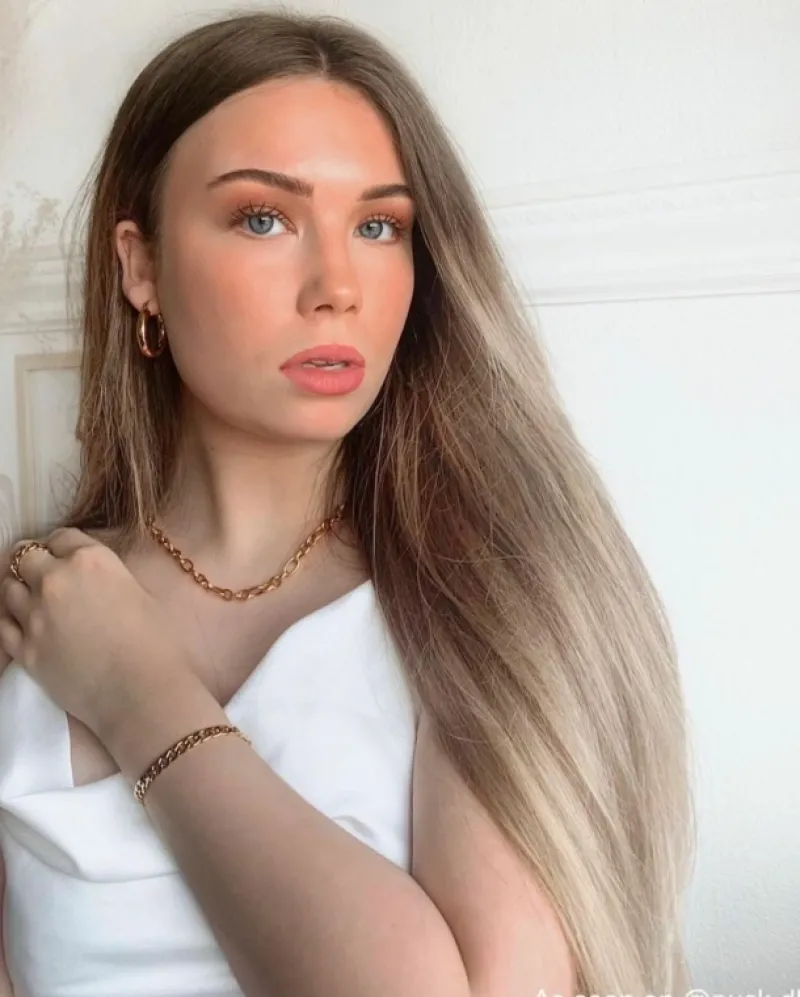 Finaste Chain ring goud kleurig Outlet