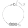 Finaste Charming armband grijs Outlet