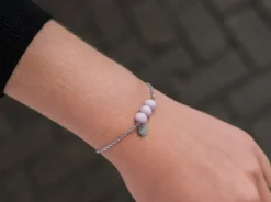 Finaste Charming armband lila New