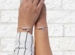 Finaste Charming armband lila New