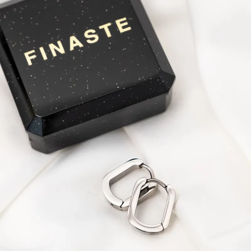 Finaste Chunky mini hoops Clearance