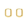 Finaste Chunky mini hoops goudkleurig New