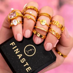 Finaste Chunky musthave ring kleur goud Sale