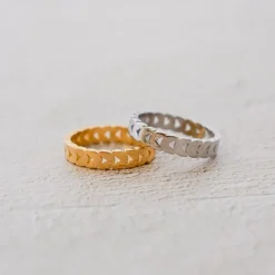 Finaste Chunky musthave ring kleur zilver Online