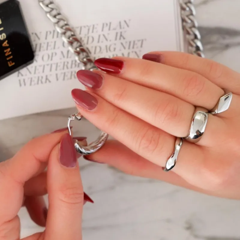 Finaste Chunky zegelring New