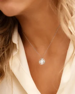 Finaste Clover ketting 4 initials Clearance