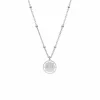 Finaste Coin ketting met naam Fashion