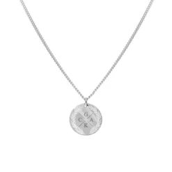 Finaste Coin necklace 4 initials Best