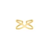 Finaste Cross-over ring goudkleurig Discount