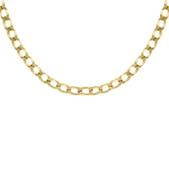 Finaste Curb chain ketting goudkleurig Fashion