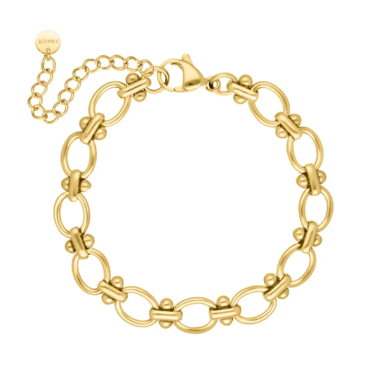 Finaste Diva chain bracelet goldplated Sale