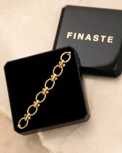 Finaste Diva chain bracelet goldplated Sale