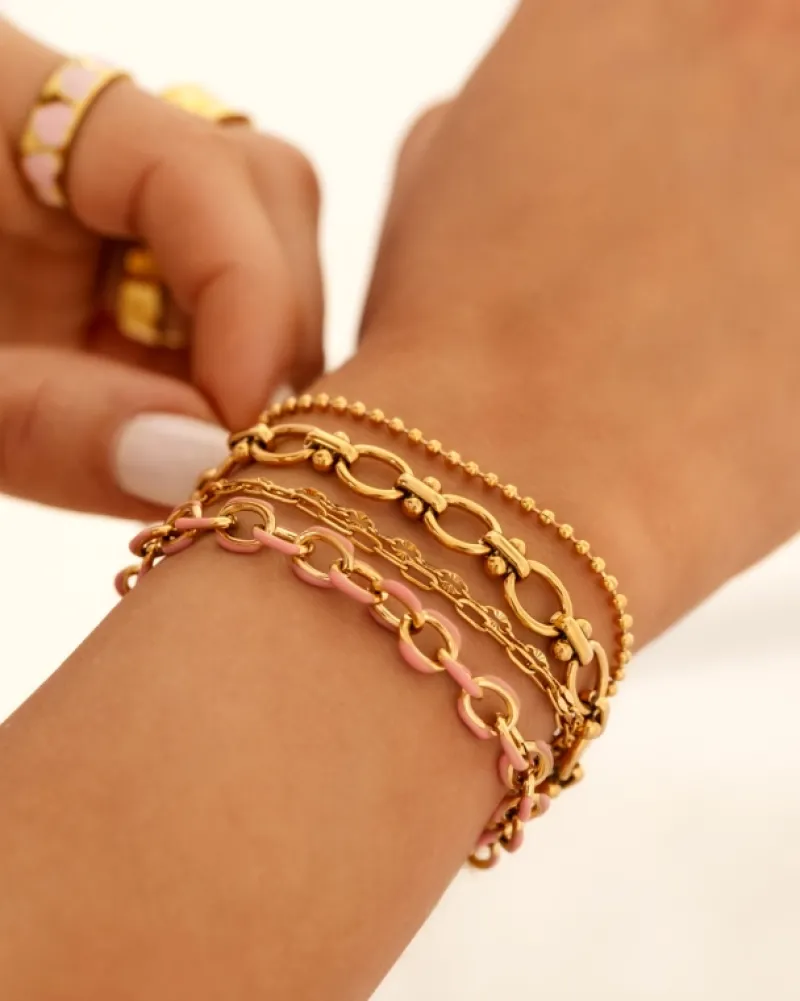 Finaste Diva chain bracelet goldplated Sale