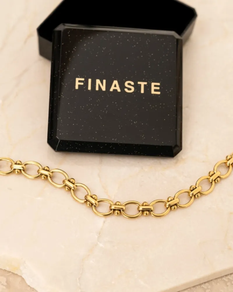 Finaste Diva chain bracelet goldplated Sale