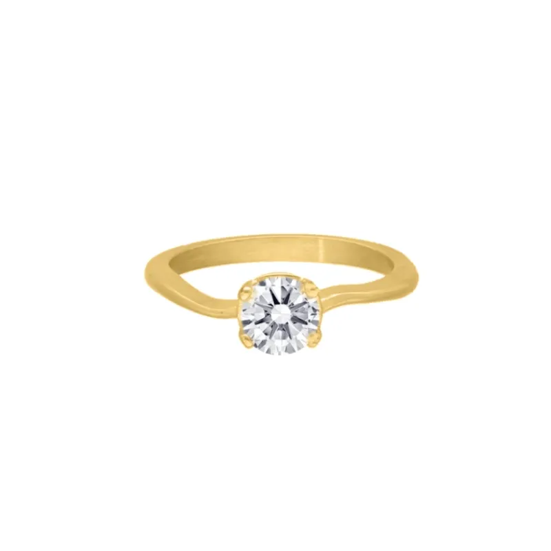 Finaste Diva ring goud kleurig Hot