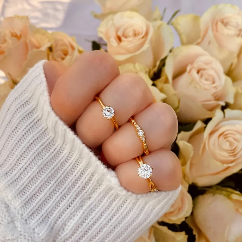Finaste Diva ring goud kleurig Hot