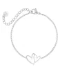 Finaste Double love heart bracelet Outlet