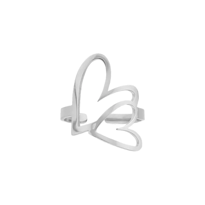 Finaste Double love heart ring Fashion