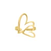 Finaste Double love heart ring goldplated Online