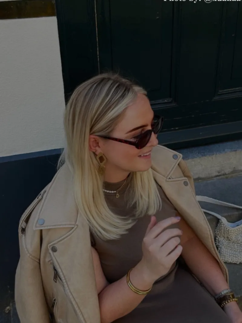 Finaste Dubbele bangle goudkleurig Sale