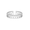 Finaste Dubbele ring chain & dots Outlet