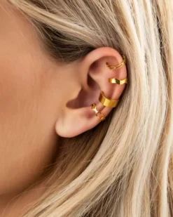 Finaste Ear cuff boho goud kleurig Hot