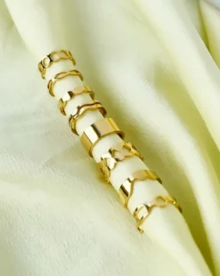 Finaste Ear cuff boho goud kleurig Hot